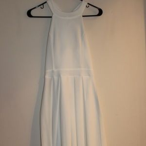 White Dress with Bow